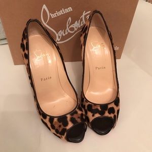 SOLD!!!! Christian Louboutin Orlando Flo, 120mm